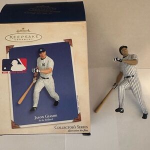 Hallmark Keepsake MLB New York Yankees Jason Giambi Ornament